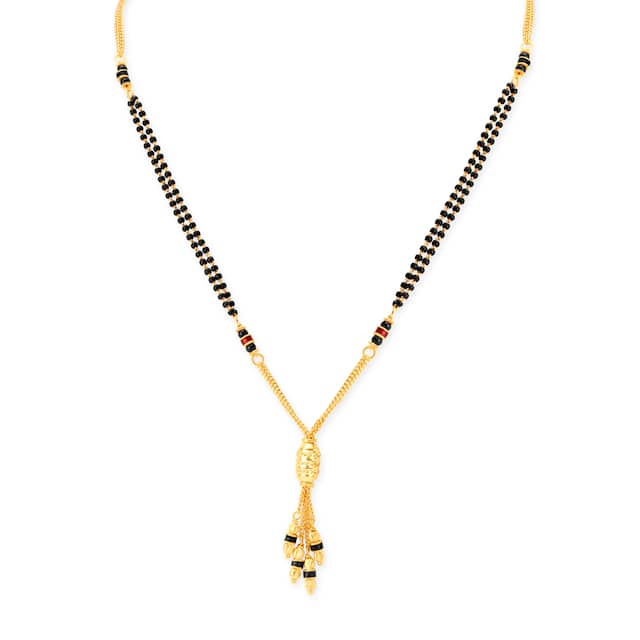 Gold Yellow Trending Design Mangalsutra