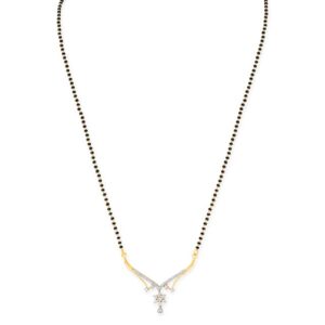 Gold Yellow Handmade Design Mangalsutra