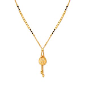 Gold Yellow light weight Design Mangalsutra