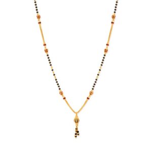 Gold Yellow Plain Design Mangalsutra