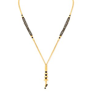 Gold Yellow Daily Wear Design Mangalsutra