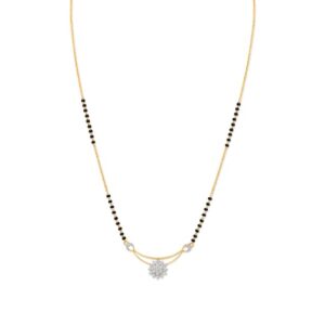 Gold Yellow Fancy Design Mangalsutra