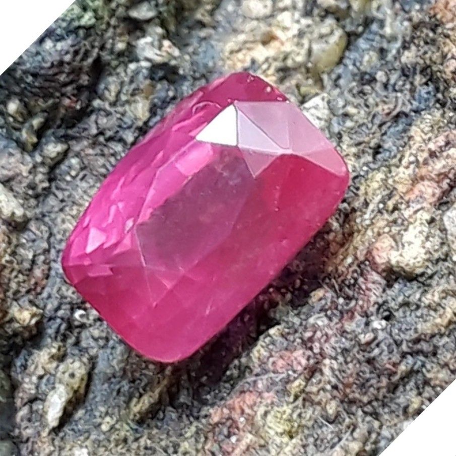 2.36ct cushion pink ruby-manek