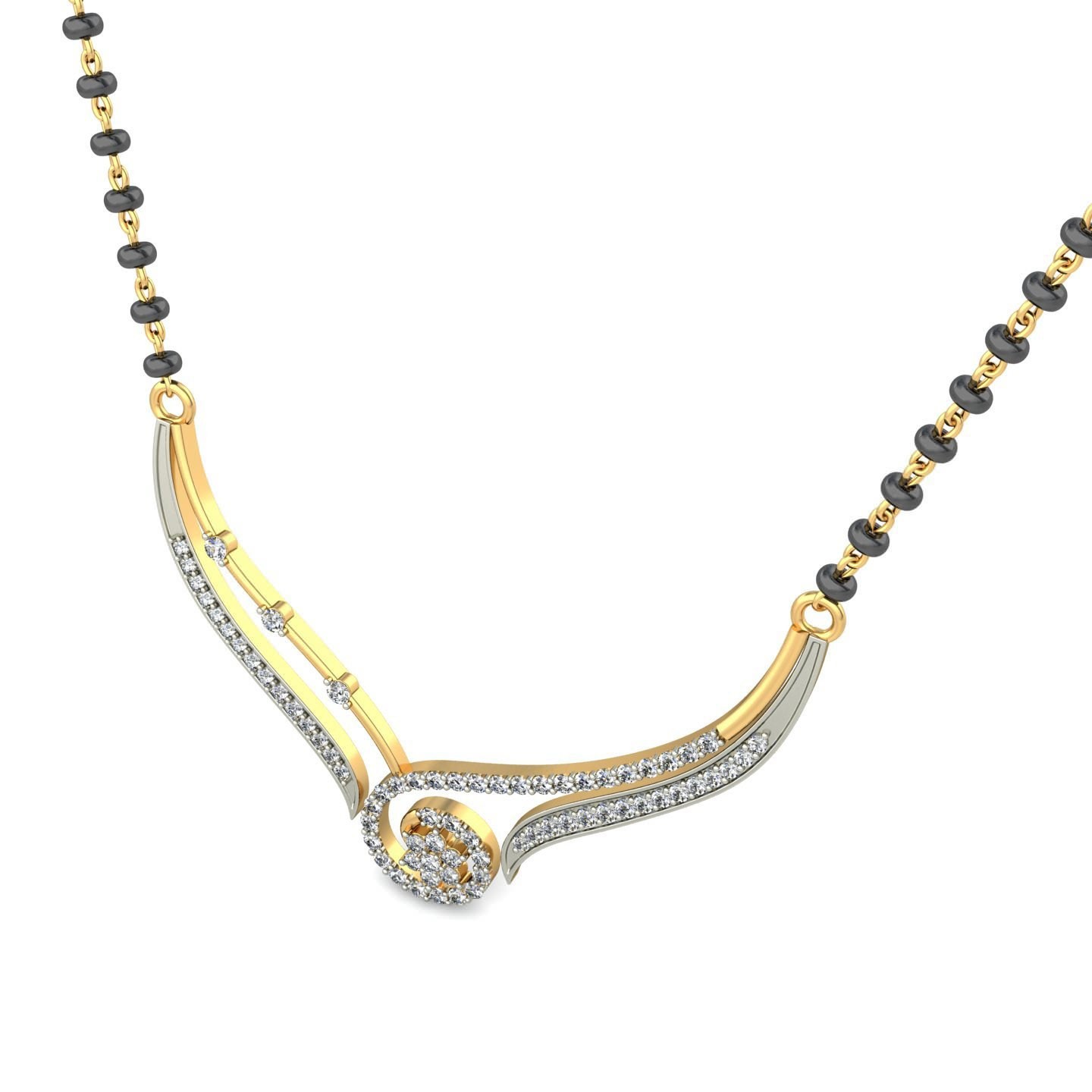 18K Gold Fancy Mangalsutra BMS001