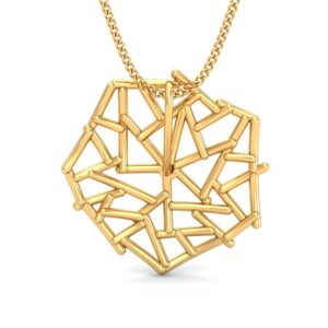 916 Gold Designer Pendant BPDP024