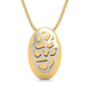 916 Gold Sparkling Pendant BPDP022