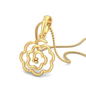 916 Gold Classy Pendant BPDP021