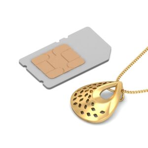 916 Gold Stylish Pendant BPDP020