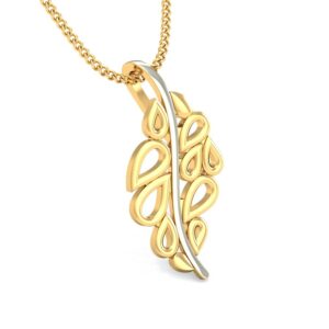916 Gold Pretty Pendant BPDP018