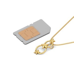 916 Gold Beautiful Pendant BPDP017