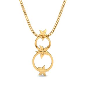 916 Gold Beautiful Pendant BPDP017