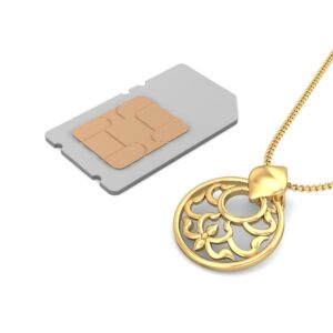 916 Gold Antique Pendant BPDP015