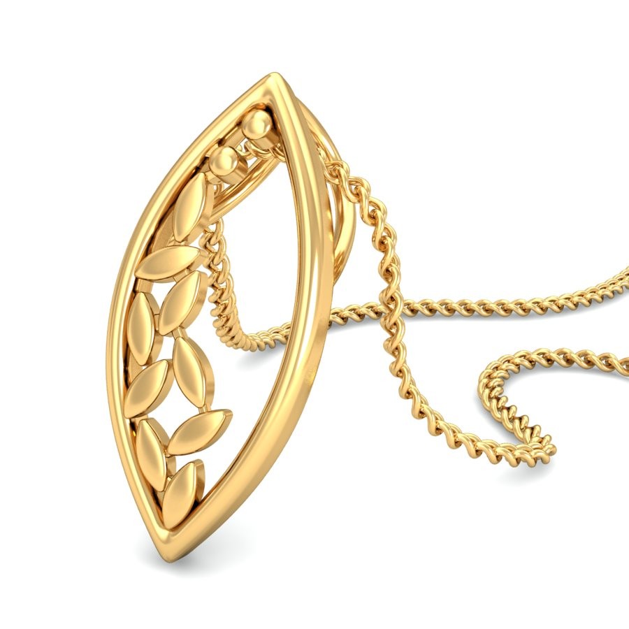 916 Gold Elegant Pendant BPDP012 - Image 5