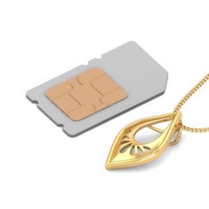 916 Gold Delicate Pendant BPDP011
