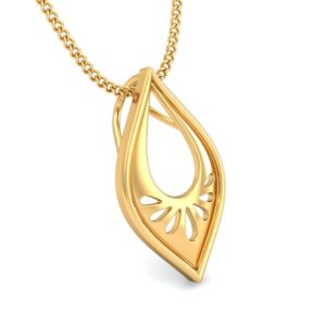 916 Gold Delicate Pendant BPDP011