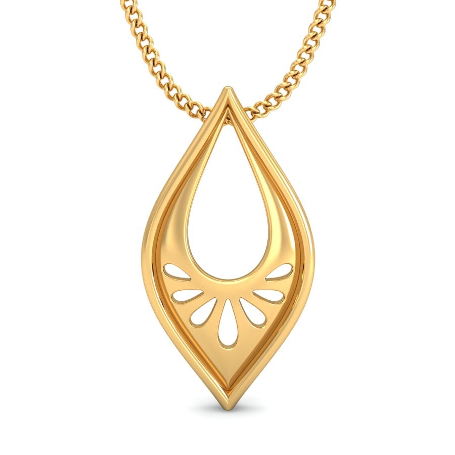916 Gold Delicate Pendant BPDP011