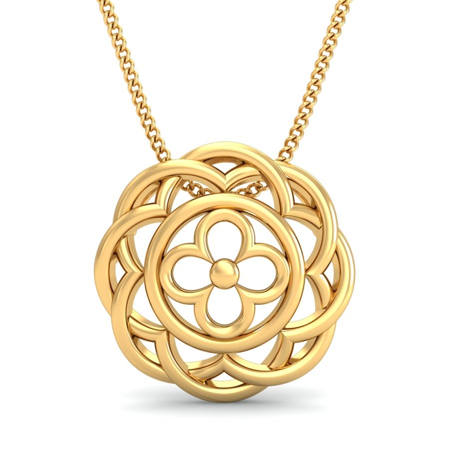 916 Gold Trending Pendant BPDP010