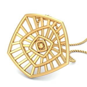 916 Gold Unique Pendant BPDP009