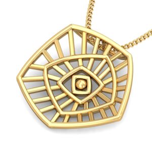 916 Gold Unique Pendant BPDP009