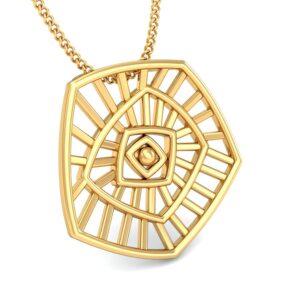 916 Gold Unique Pendant BPDP009
