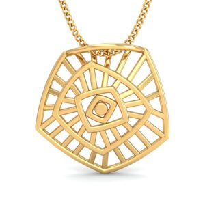 916 Gold Unique Pendant BPDP009