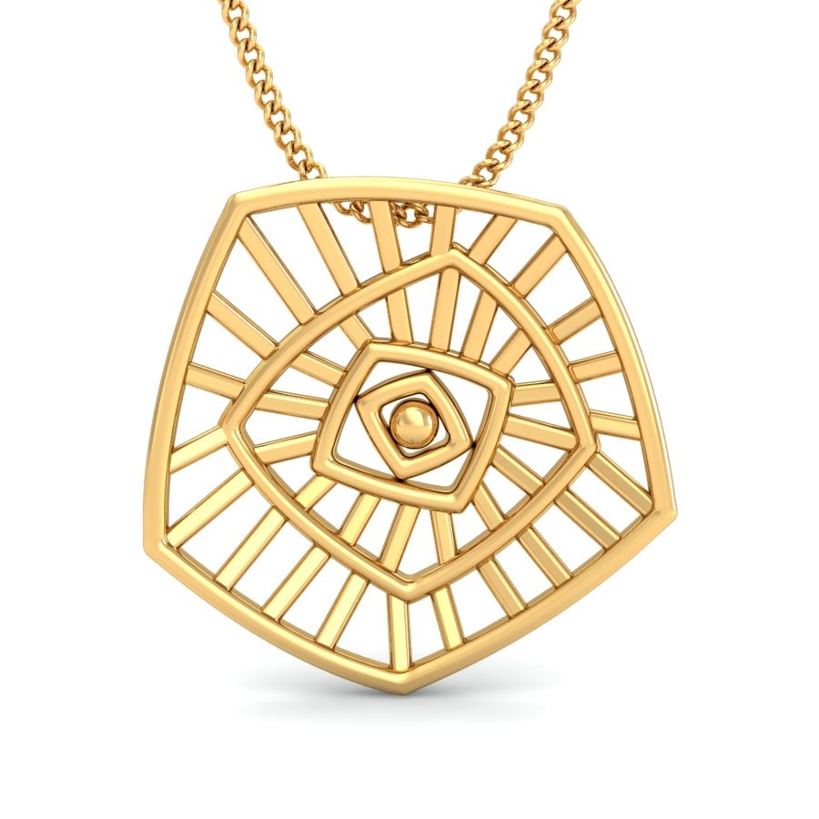 916 Gold Unique Pendant BPDP009