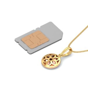 916 Gold Dazzling Pendant BPDP007