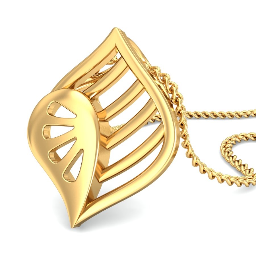 916 Gold Classic Pendant BPDP005 - Image 5