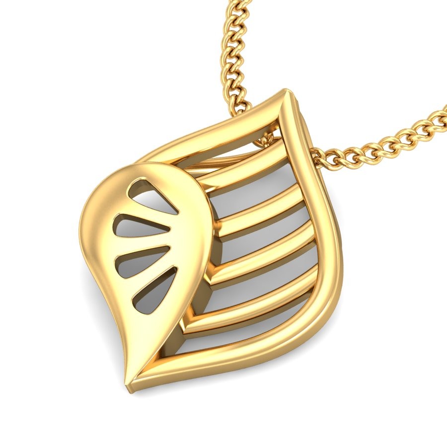 916 Gold Classic Pendant BPDP005 - Image 4