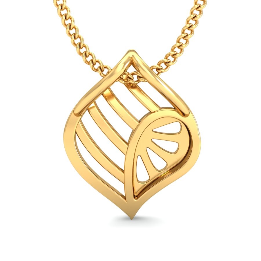 916 Gold Classic Pendant BPDP005 - Image 2