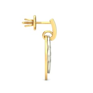916 Gold Classy Earrings BERP022