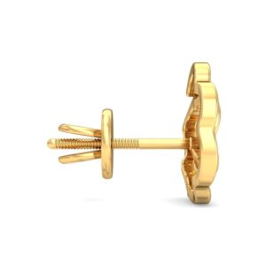 916 Gold Stylish Earrings BERP021