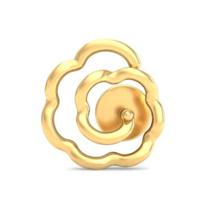 916 Gold Stylish Earrings BERP021