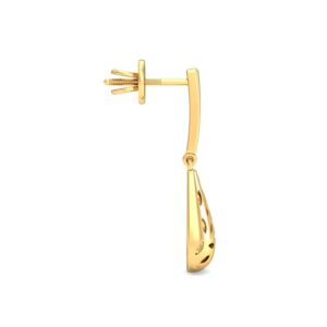 916 Gold Pretty Earrings BERP019