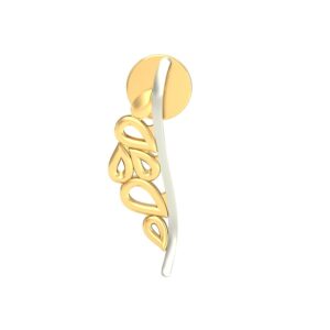 916 Gold Beautiful Earrings BERP018