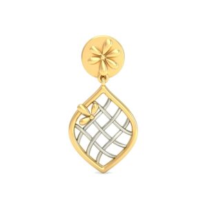 916 Gold Antique Earrings BERP016