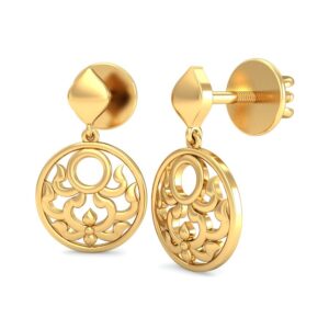 916 Gold Delite Earrings BERP015