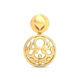 916 Gold Delite Earrings BERP015