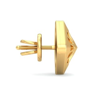 916 Gold Fancy Earrings BERP014