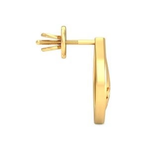 916 Gold Delicate Earrings BERP011