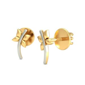 916 Gold Royal Earrings BERP008