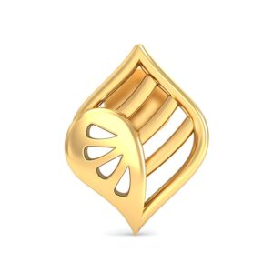 916 Gold Classic Earrings BERP005