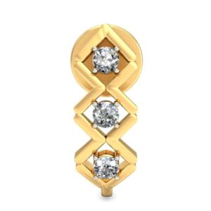 Gold fancy earring ber 069