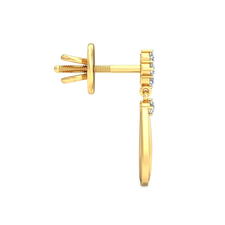 Gold glorious earring ber 065