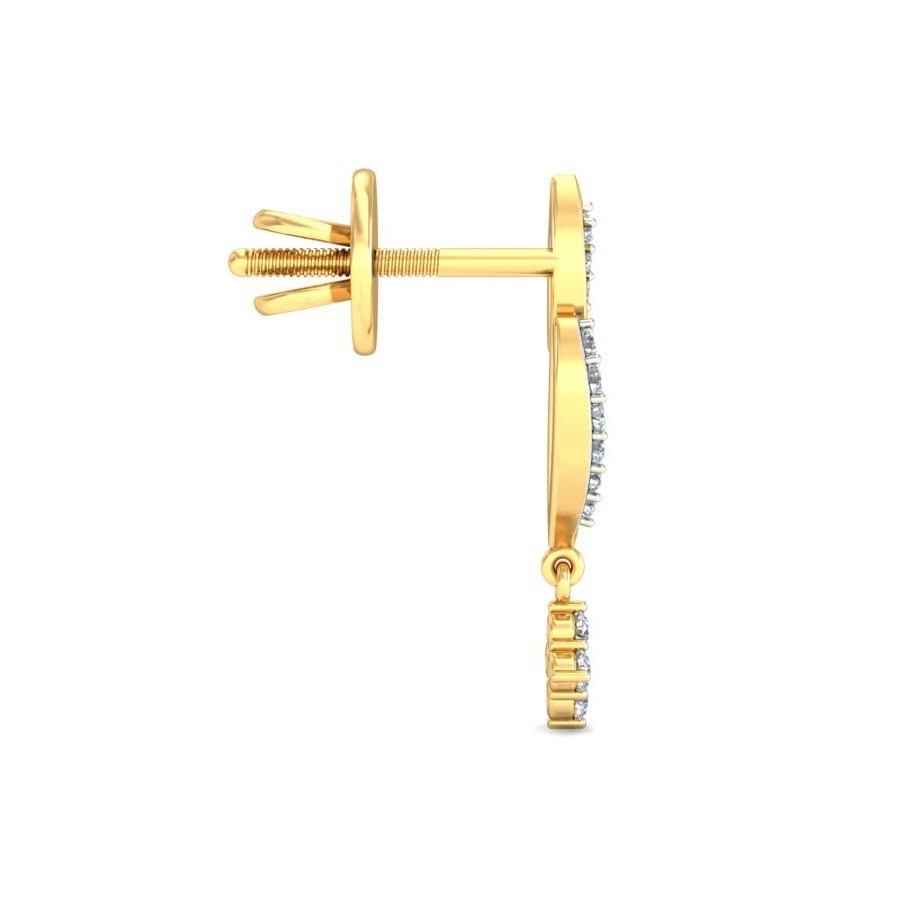 Gold delight earring ber 064