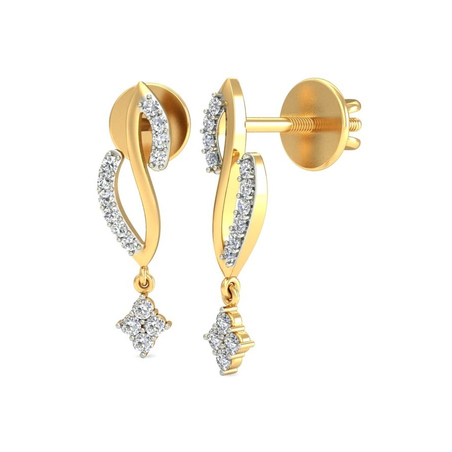 Gold delight earring ber 064