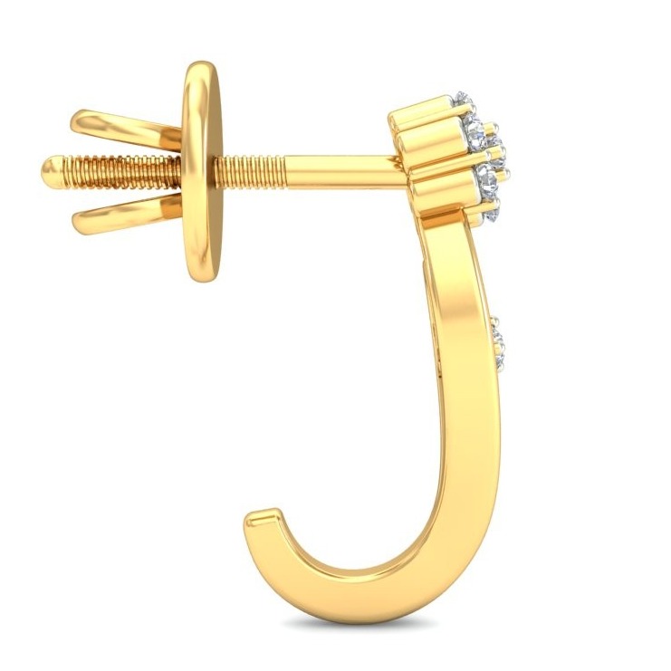Gold beautiful earring ber 047