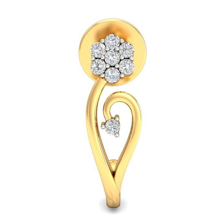 Gold beautiful earring ber 047