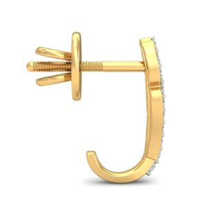 Gold delite earring ber 044