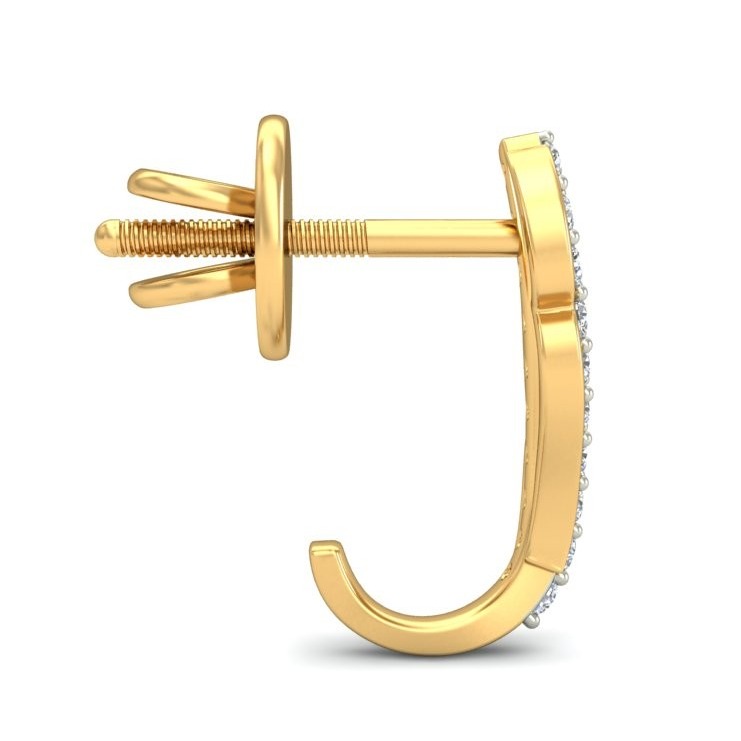 Gold delite earring ber 044